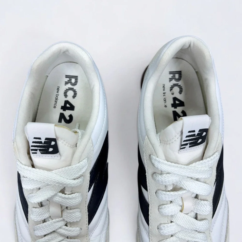 New Balance RC42 Sneakers Mens Size 10 White Reflection Black Low URC42LA